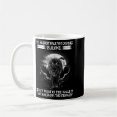 Mug Loup Solitaire, La Promenade La Plus Dure Vous Ren (Gauche)
