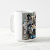 Mug Loup solitaire masculin de Sigma (Devant gauche)