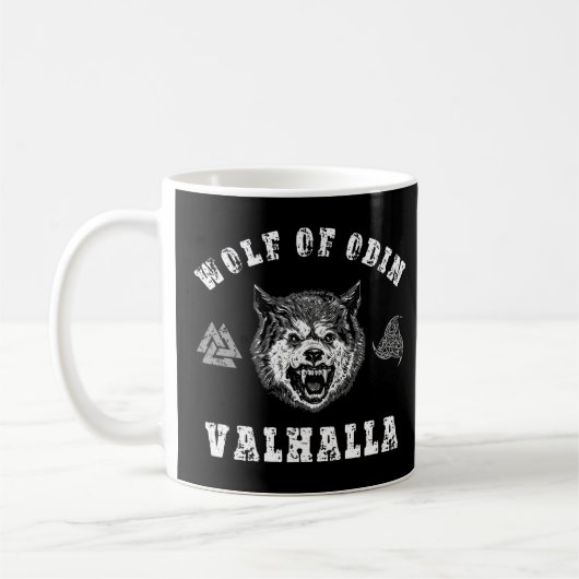 Mug Loup Viking d'Odin Valhalla (Gauche)