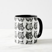 Mug Loups (Devant droit)