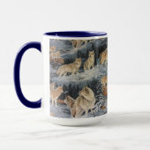Mug Loups d'hiver (Gauche)