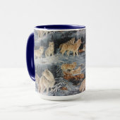 Mug Loups d'hiver (Devant gauche)
