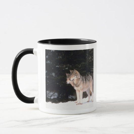 Mug Loups gris (Gauche)