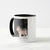 Mug Loups gris (Devant gauche)