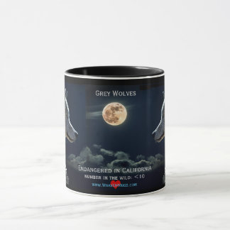 Mug Loups gris mis en danger en Californie ----------