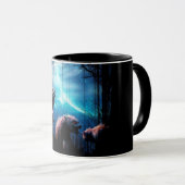 Mug Loups hurlants aux yeux rouges (Devant droit)