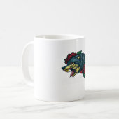 Mug Loups-loups-loups-cadeaux Loups-loups-sauvages de  (Devant gauche)