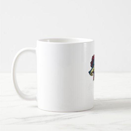 Mug Loups-loups-loups-cadeaux Loups-loups-sauvages de (Gauche)
