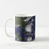 Mug L'Ouragan Irene Traverse Les Bahamas. (Gauche)