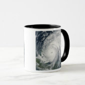 Mug L'ouragan Wilma sur le Mexique (Devant droit)