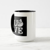 Mug Lourd Bronzage Philly Love (Devant gauche)
