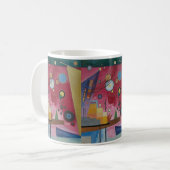 Mug Lourde Rouge par Wassily Kandinsky (Devant gauche)