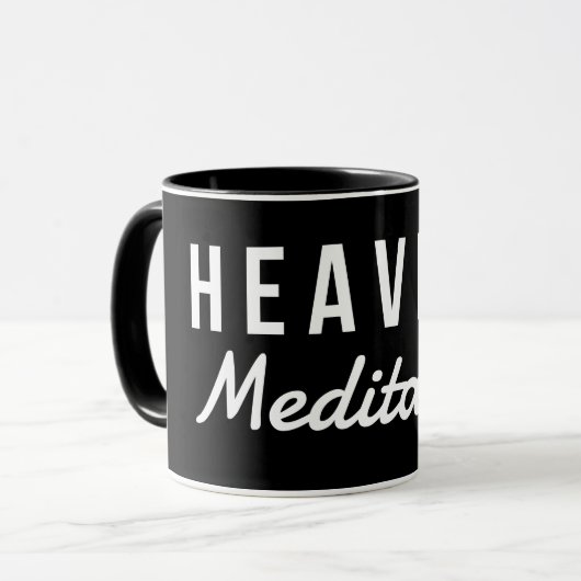 Mug Lourdement méditée (Devant gauche)