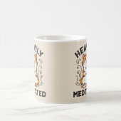 Mug Lourdement Méditée Funny Yoga (Centre)