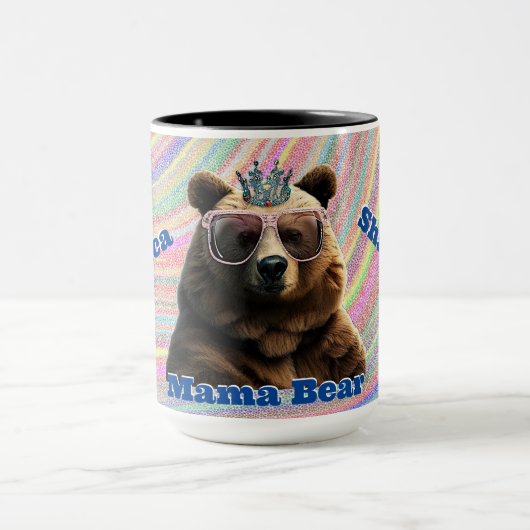 Mug L'ours de la reine Mama (Centre)