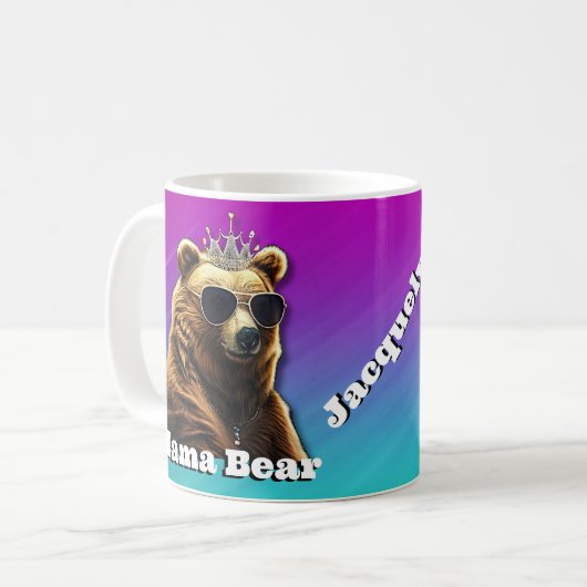 Mug L'ours de la reine Mama (Devant gauche)