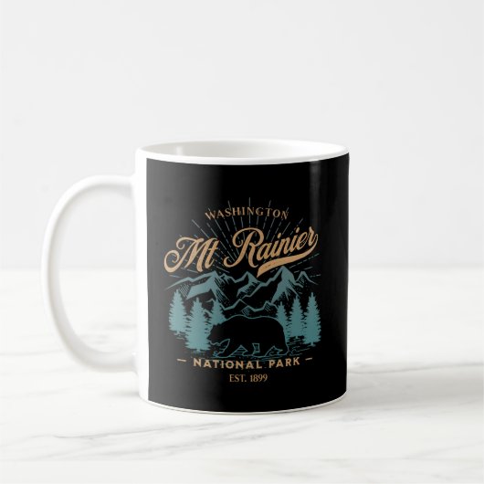 Mug L'ours du parc national du Mont-Rainier (Gauche)