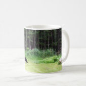 Mug L'ours noir de papa (Devant droit)