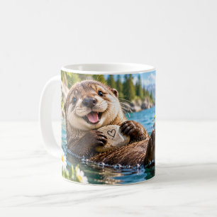 Mug Loutre à bonnes vibrations seulement