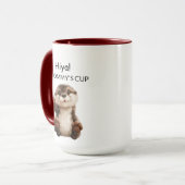Mug Loutre bébé qui agite la main (Devant gauche)