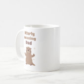 Mug Loutre drôle tout simplement incroyable papa Fête  (Devant gauche)