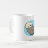 Mug Loutre Kawaii (Devant gauche)