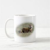 Mug Loutre mignonne de bébé baîllant (Gauche)