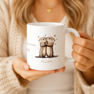 Mug Loutre Personnalisé Mon Cœur Est À Toi