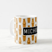 Mug Loutres personnalisées (Devant gauche)