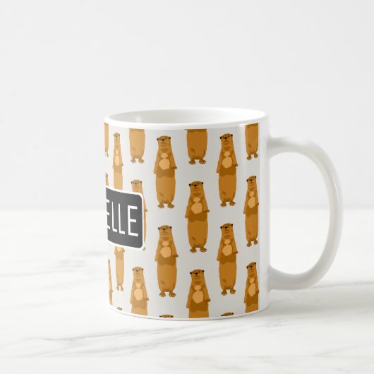 Mug Loutres personnalisées (Droite)