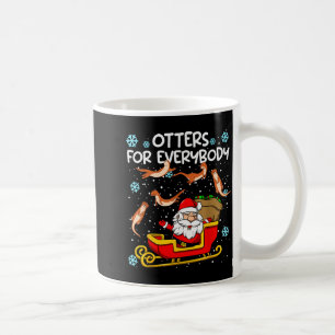 Mug Loutres pour tout le monde Santa Noël drôle de lou