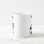 Mug Loutres que j'adore manger Loutres drôles (Centre)