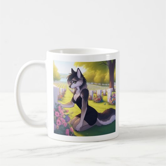 Mug Louve veuve de guerre (Gauche)