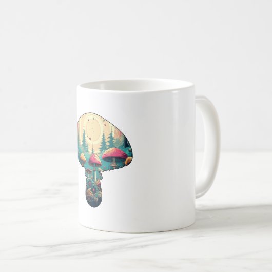 Mug Louveur de champignon - Fourrage - Champignons - C (Devant droit)