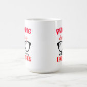 Mug Louveur de livres Lunettes de lecture Nerd ver de  (Centre)