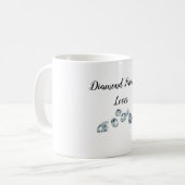 Mug Louveur de peinture de diamant (Devant gauche)