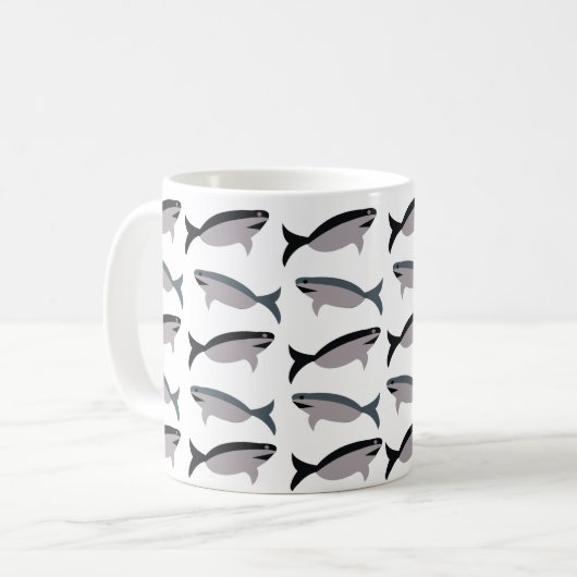 Mug Louveur de requins (Devant gauche)
