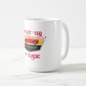 Mug Louveur de voiture Retro vintage (Devant droit)
