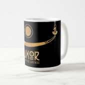 Mug Louxor Khufus bateau Visite Karnak Egypte Voyage d (Devant droit)