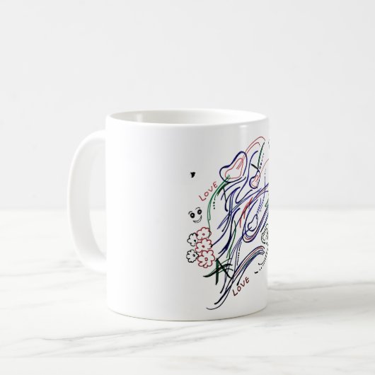 Mug love (Devant gauche)