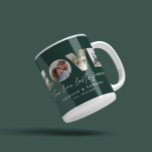 Mug Love 4 photo moderne minimaliste cadeau personnali<br><div class="desc">True Love dure pour toujours multi 4 photo simple moderne minimaliste personnalisé anniversaire,  mariage,  anniversaire ou cadeau de Noël pour celui que vous aimez. La couleur verte moderne est entièrement personnalisable.</div>