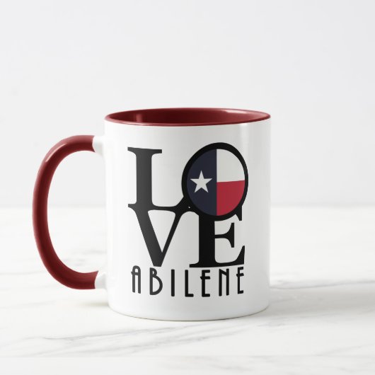 Mug LOVE Abilene 11oz (Gauche)