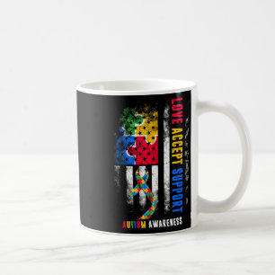 Mug Love Accepter Support Sensibilisation sur l'autism