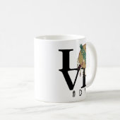 Mug LOVE Ada Oklahoma 11oz (Devant droit)