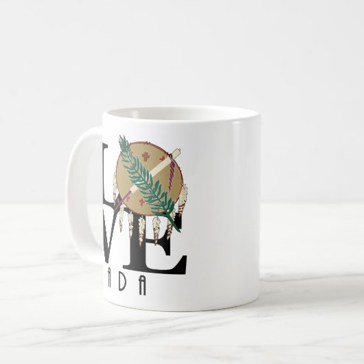 Mug LOVE Ada Oklahoma 11oz (Devant gauche)