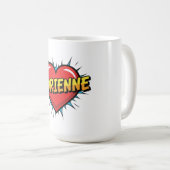 Mug Love Adrienne (Devant droit)