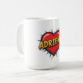Mug Love Adrienne (Devant gauche)