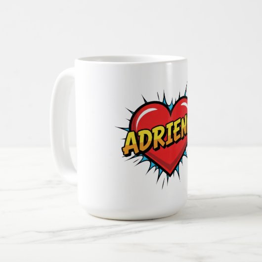 Mug Love Adrienne (Devant gauche)