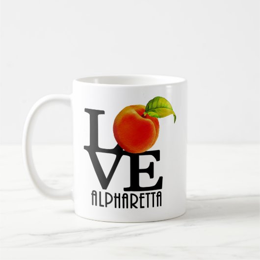 Mug LOVE Alpharetta Georgia 11oz (Gauche)