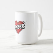 Mug Love Amber (Devant droit)